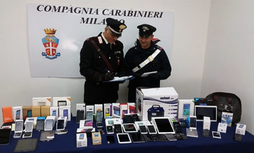 MILAZZO – Sgominata banda di rumeni dedita ai furti in esercizi commerciali. Recuperata refurtiva centro commerciale ”Expert Papino”