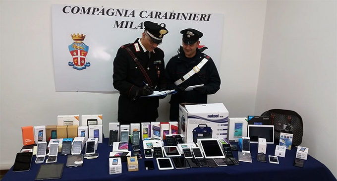 MILAZZO – Sgominata banda di rumeni dedita ai furti in esercizi commerciali. Recuperata refurtiva centro commerciale ”Expert Papino”