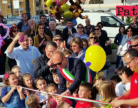 PATTI – Inaugurato ”Il parco dei colori” di via Padre Pio