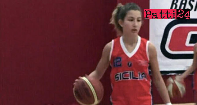 PATTI – Sara Sciammetta dell’Alma Basket a disposizione della nazionale under 14 e 15  femminile