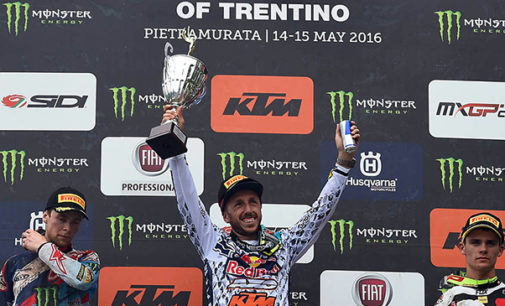 MXGP – Cairoli c’è, il pluricampione pattese dopo la doppietta in Germania ha conquistato anche il GP del Trentino