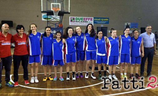 PATTI – L’U14 femminile dell’Alma basket vince il campionato regionale