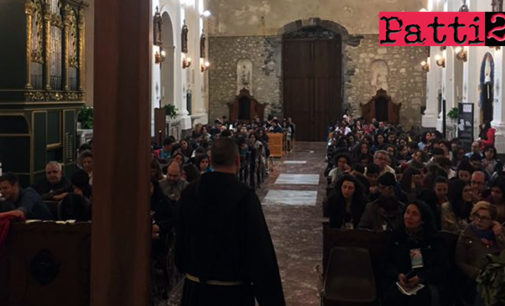 PATTI – In tanti e da tante comunità per la giornata dei giovani della diocesi di Patti