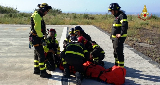 ISOLE EOLIE – Soccorsa a Salina turista francese scivolata in un burrone profondo 5 metri