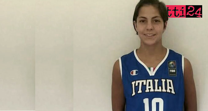 PATTI – Basket. La pattese Beatrice Stroscio tra le under 16 della Nazionale Italiana
