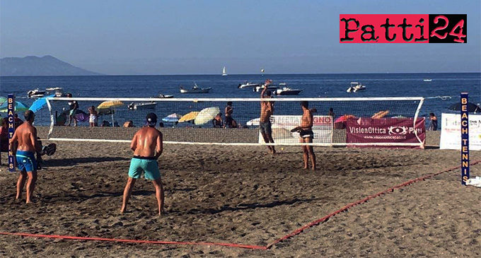 PATTI – 1° torneo amatoriale di beach tennis sull’arenile di Marina di Patti. Coinvolte anche squadre di Barcellona, Milazzo e Brolo.