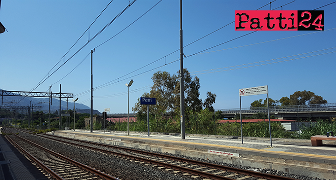 PATTI – Stamani traffico ferroviario interrotto per danni causati dal maltempo