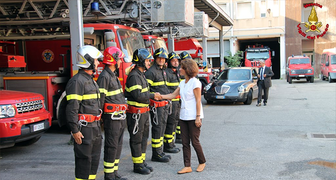 MESSINA – Il Prefetto Dott.ssa Francesca Ferrandino, ha fatto visita al Comando provinciale dei Vigili del fuoco