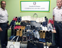 MILAZZO – Falsificazione delle griffe di moda. Merce sequestrata, avrebbe fruttato circa 800.000 euro