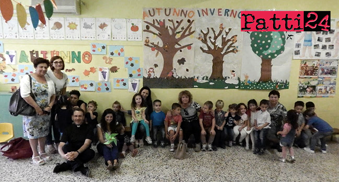 PATTI – ”Festa dell’Accoglienza”  alla scuola materna ”F. Pacini” di Patti Marina
