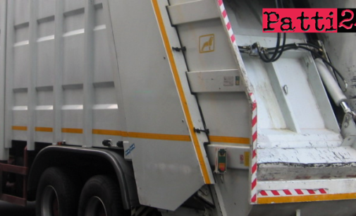 PATTI – Servizio di smaltimento dei rifiuti. Integrazione  somme per il periodo 1 novembre – 30 novembre 2016.
