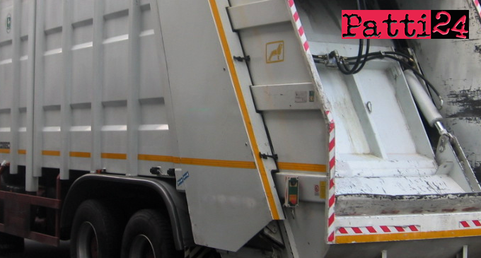 PATTI – Servizio di smaltimento dei rifiuti. Integrazione  somme per il periodo 1 novembre – 30 novembre 2016.