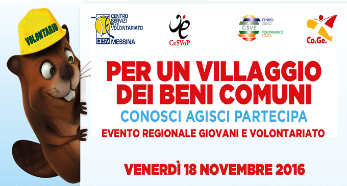 TERRASINI – Giovani siciliani per un Villaggio dei Beni Comuni. Dalla provincia di Messina parteciperanno 25 studenti