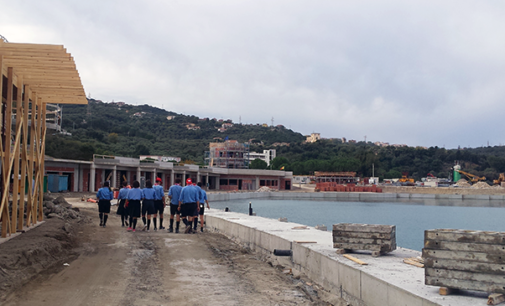 CAPO D’ORLANDO – Visita del Gruppo Scout alla Protezione Civile e al cantiere del porto