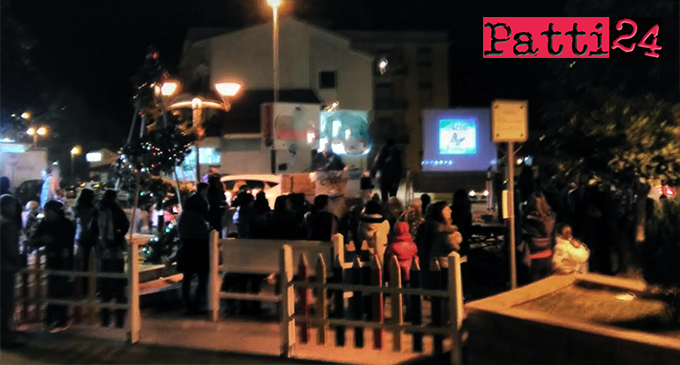 PATTI – Il “Magico Natale” del quartiere Padre Pio non ha tradito le attese
