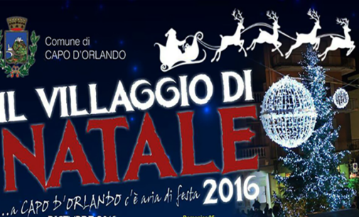 CAPO D’ORLANDO – Presentato il cartellone delle manifestazioni Natalizie 2016