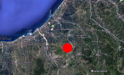 NEBRODI – Lieve sisma di magnitudo ML 2.5, ad una profondità di appena 6 km con epicentro a 2 Km da Longi