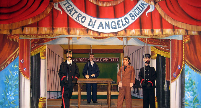 MILAZZO – Venerdi al Trifiletti “Peppino di Cinisi contro la mafia”, opera dei Pupi di Angelo Sicilia.