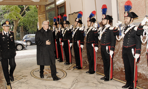 MESSINA – L’arcivescovo Mons. Giovanni Accolla in visita al Comando Interregionale Carabinieri ”Culqualber”