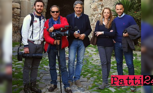 MILAZZO – Le Telecamere Rai “filmano” il Castello e Capo Milazzo