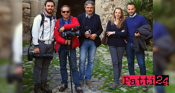 MILAZZO – Le Telecamere Rai “filmano” il Castello e Capo Milazzo