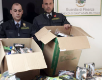 SANT’AGATA MILITELLO – Sequestro di 10.000 articoli con il contrassegno ”CE” falso. Denunciato titolare di attività commerciale