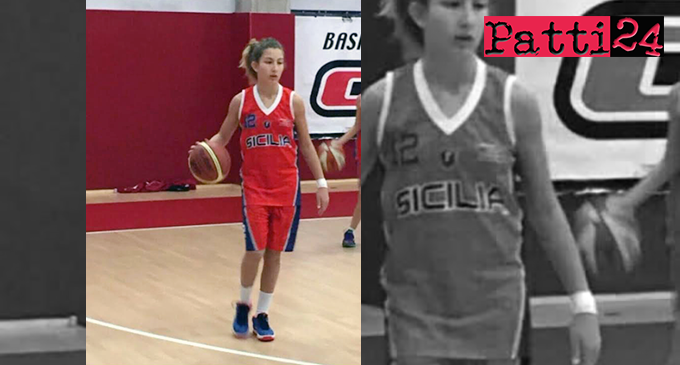 PATTI – Sara Sciammetta, 15 anni, dell’Alma Basket Patti convocata per un raduno della Nazionale italiana under 15