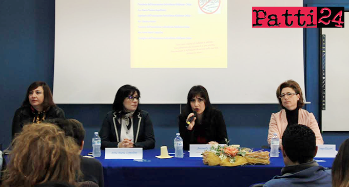 PATTI – ”Insieme contro i pericoli del web”. Incontro organizzato dall’Ass. Antiviolenza Aldebaran Onlus con l’Istituto ”Borghese – Faranda”