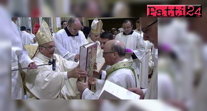 PATTI – A Tindari Mons. Guglielmo Giombanco è stato ordinato Vescovo della diocesi di Patti