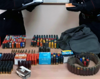 MESSINA – Rinvenuto un ingente quantitativo di munizioni in uno spazio condominiale