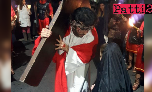 PATTI – Via Crucis Vivente. Mercoledì 28 marzo, alle ore 21:00. Da Piazza Niosi alla villa comunale “Umberto I” dove ci sarà la scena della crocifissione