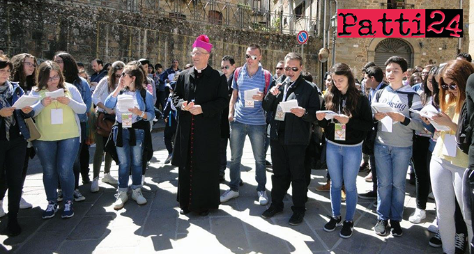 PATTI – Il vescovo mons. Giombanco ai giovani: “Dare credito alla speranza, dare spazio alla progettualità, osare anche l’impossibile, vivendo con l’audacia cristiana”