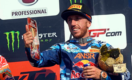 MXGP – Il pattese Tony Cairoli centra il terzo successo stagionale sul circuito di Teutshenthal in Germania