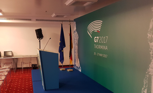 TAORMINA – La Città Metropolitana di Messina accoglie il 43º vertice del G7. Domani e sabato a Taormina appuntamento con le sette maggiori potenze economiche mondiali
