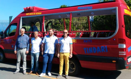 PATTI – Inaugurata oggi la nuova linea turistica con bus scoperto Tindari – S. Giorgio di Gioiosa Marea