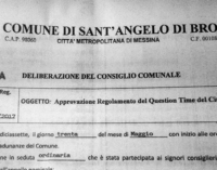 SANT’ANGELO DI BROLO – Approvato il ”Question Time del Cittadino”.