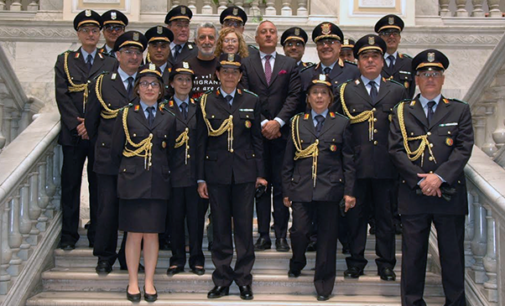 MESSINA – Conferiti i gradi alla Polizia Metropolitana