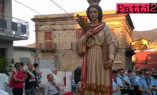PATTI – La festa in onore di Santa Febronia a Case Nuove Russo e Malluzzo