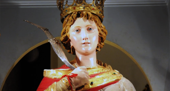 PATTI – Le reliquie di Santa Febronia Trofimena dopo 50 anni tornano a Patti