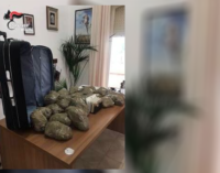 LIPARI – In possesso di 12 kg. circa di “marijuana”. Arrestati un 33enne ed un 24enne, entrambi originari di Locri