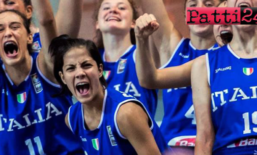 PATTI – Campionato Europeo di basket under 16. Beatrice Stroscio e la Nazionale Italiana in semifinale