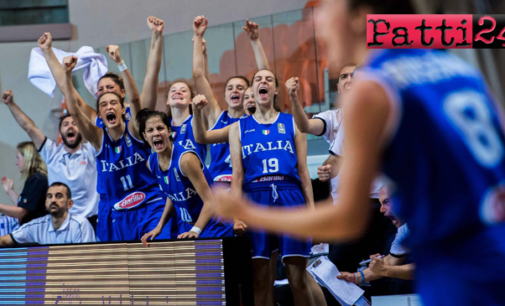 PATTI – Europeo under 16 basket femminile. Con il contributo della pattese Beatrice Stroscio l’Italia ha battuto la Lettonia 48-42, conquistando il terzo posto