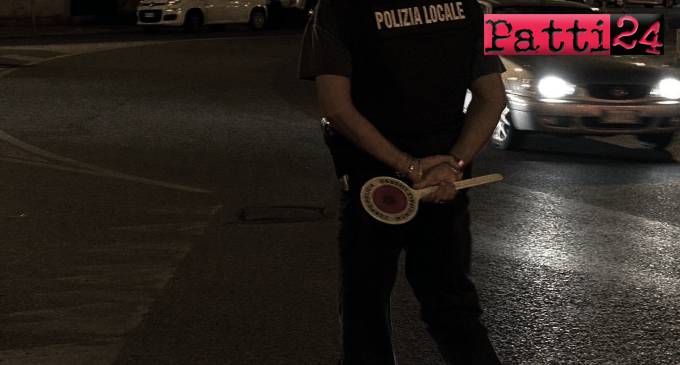 MILAZZO – Impiego notturno del personale di Polizia Locale per controllo del territorio e della viabilità