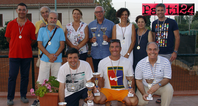 PATTI – Disputato il 22° torneo di tennis U.N.U.C.I., 17° memorial Tenente di Cavalleria Renzo Serranò