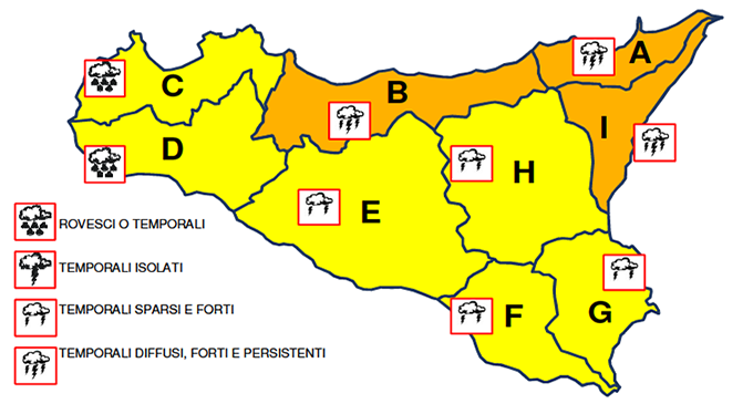 MILAZZO – Condizioni meteo, domani Allerta arancione a Milazzo