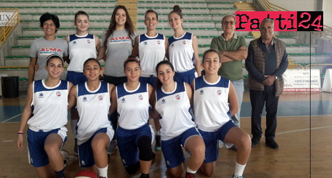 PATTI – Campionato Serie B di pallacanestro femminile. L’Alma Basket Patti domenica esordirà in casa contro la Trogylos Priolo