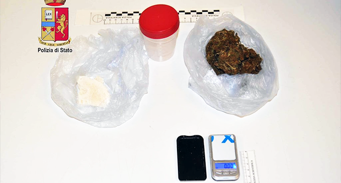 MESSINA – Cocaina e marijuana in casa. Arrestato 23enne già agli arresti domiciliari da gennaio scorso