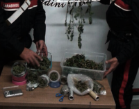 GIARDINI NAXOS – Stupefacenti. Sequestrati 300 grammi di marijuana, due arresti e una denuncia.