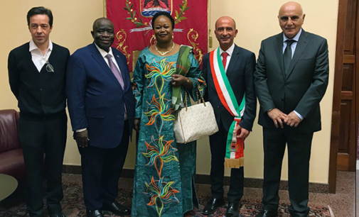 MILAZZO – Visita dell’ambasciatore del Congo al Comune di Milazzo