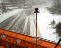 EMERGENZA NEVE – Entrati in azione i mezzi spazzaneve di Palazzo dei Leoni sulla strada provinciale Caronia – Capizzi